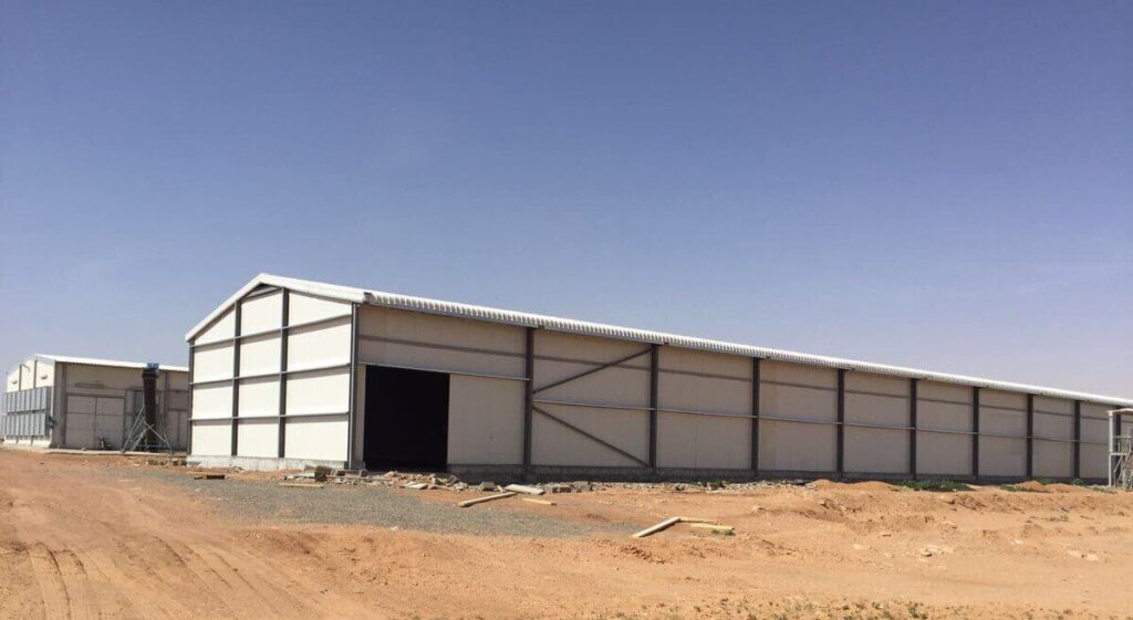 هناجر حديد الرياض